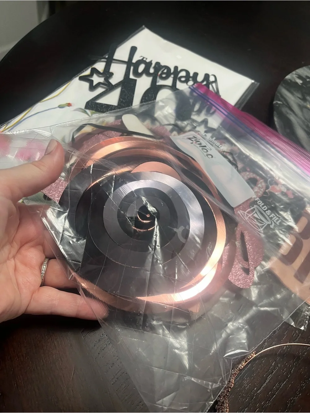 40th Birthday Party Decorations Kit - plus Paper Goods